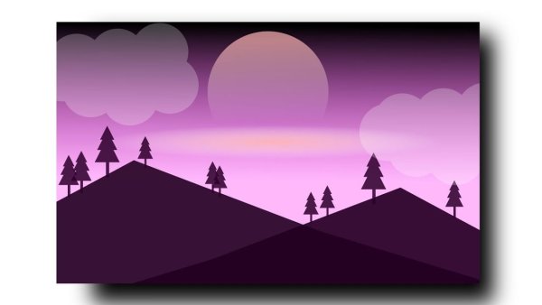 Пейзаж в инскейпе