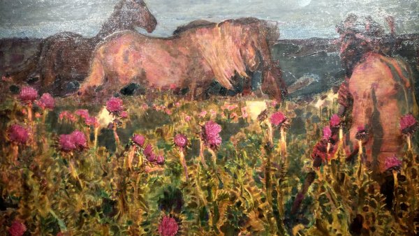 Михаил Врубель. «К ночи». 1900. ГТГ