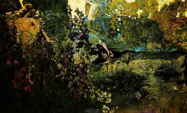 Врубель утро картина