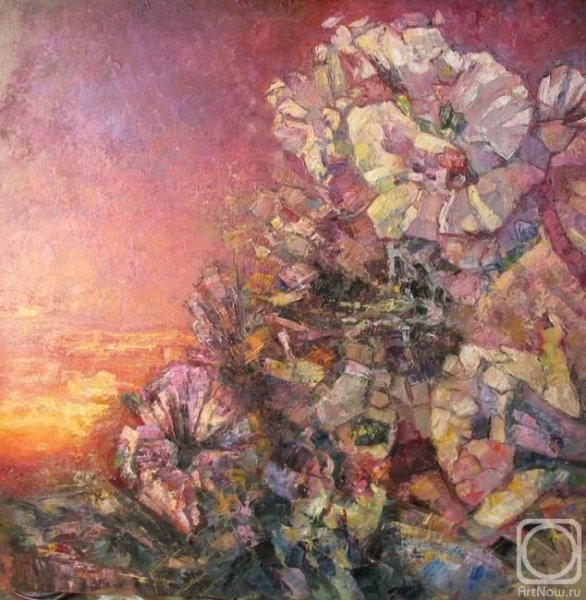 Врубель цветы акварель