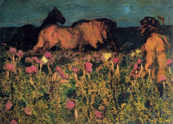 Михаил Врубель к ночи 1900