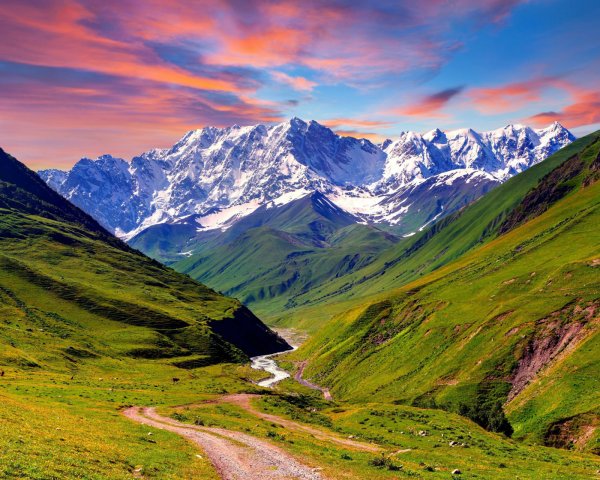 Гора в Грузии и Азербайджане