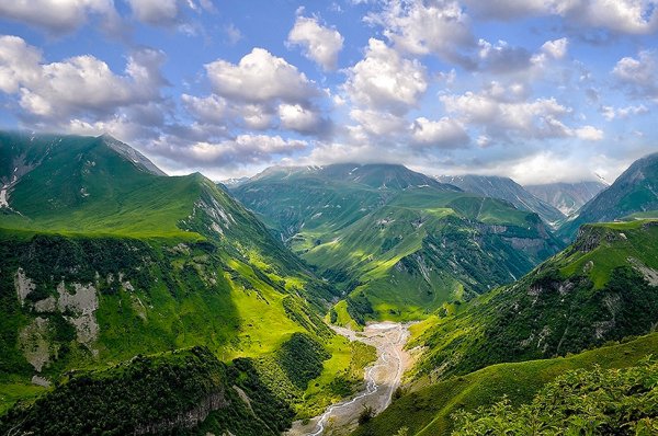 Горы Кавказа Грузия