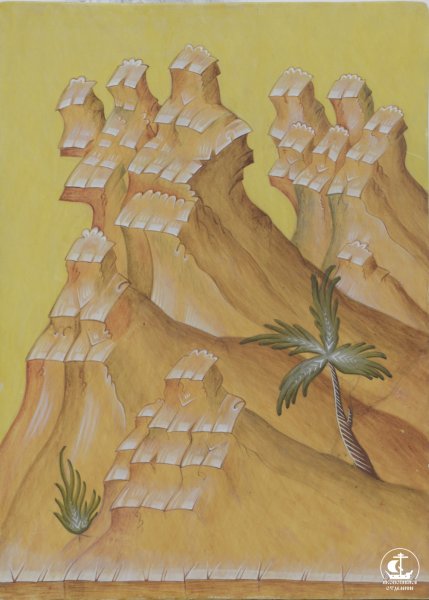 Горы в иконописи