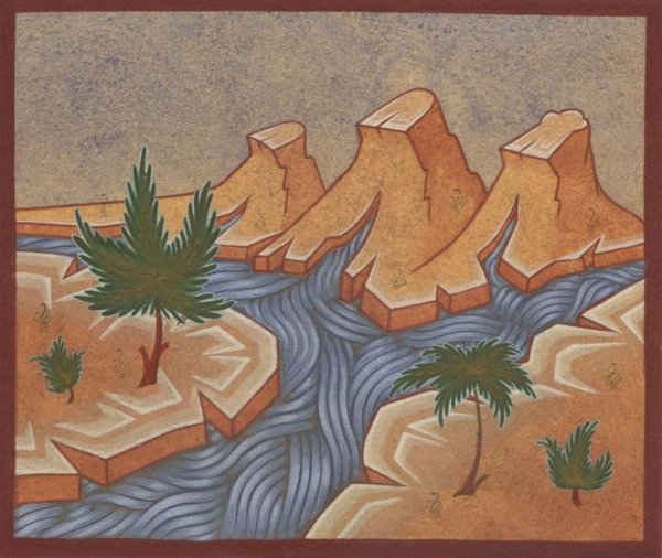 Иконописный пейзаж