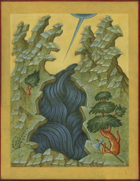 Деревья в иконописи