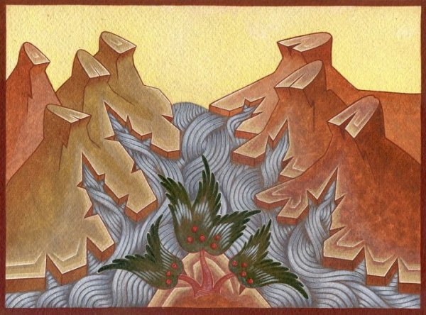 Изображение деревьев в иконописи