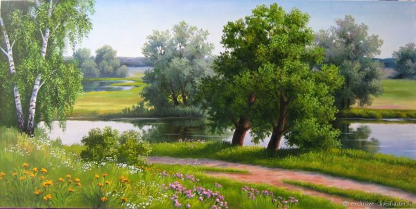 Художник Самарская Елена Михайловна березы