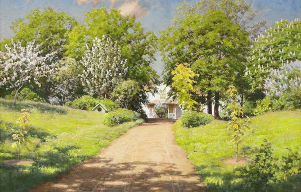 Художник Johan Krouthen. Пейзаж