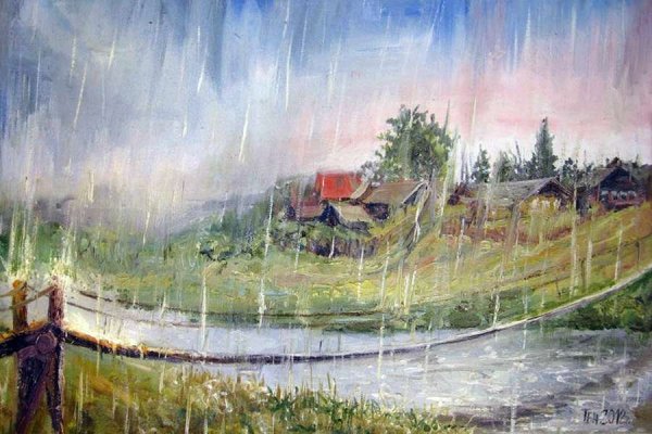 Дорога после дождя