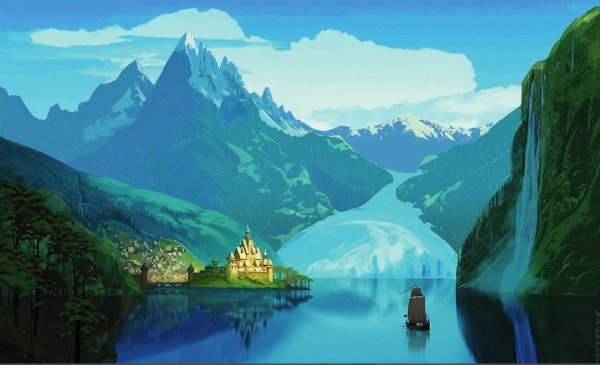 Эльза в королевстве Эренделл