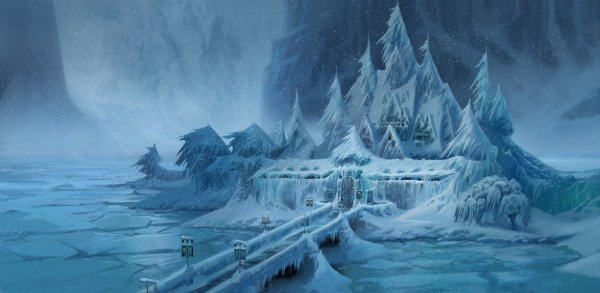 Нарния дворец снежной королевы