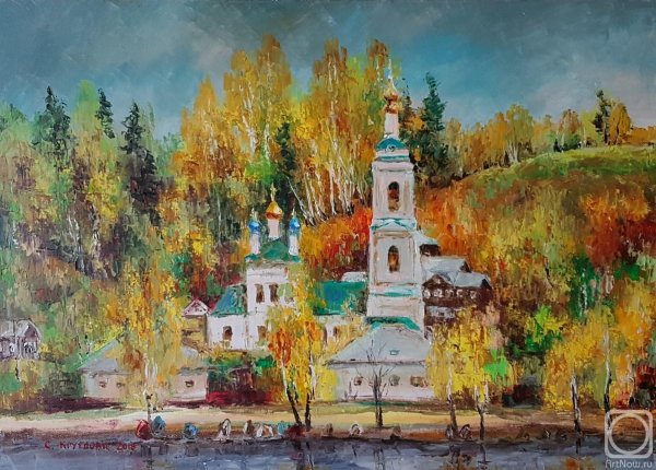 Исаак Ильич Левитан Золотая осень