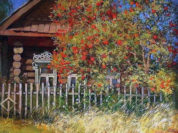 Картинатлевитана Рябинка