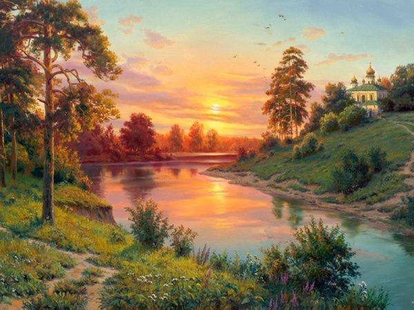 Художник Игорь Прищепа пейзажи