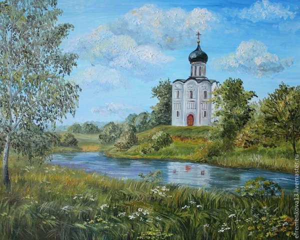 Храм Покрова на Нерли художник
