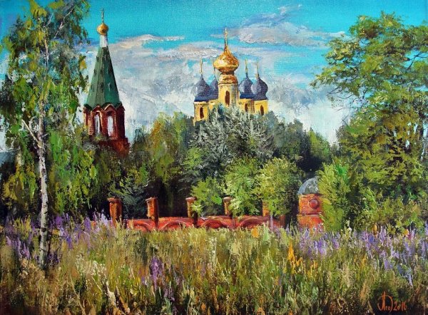 Thomas Kinkade Церковь