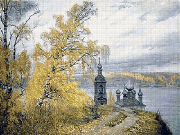 Художник Милюков Александр картины, храмы