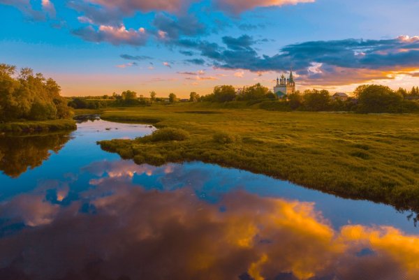 Просторы средней полосы России