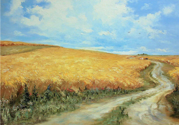 Пейзажи Герасимова «степь цветёт»