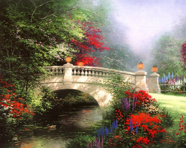 Художник Томас Кинкейд картины