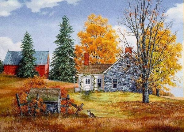 Дом Шварцвальд картина