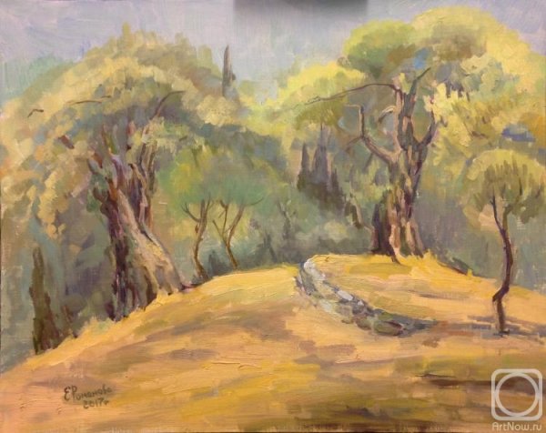 Olive Trees Винсент Ван