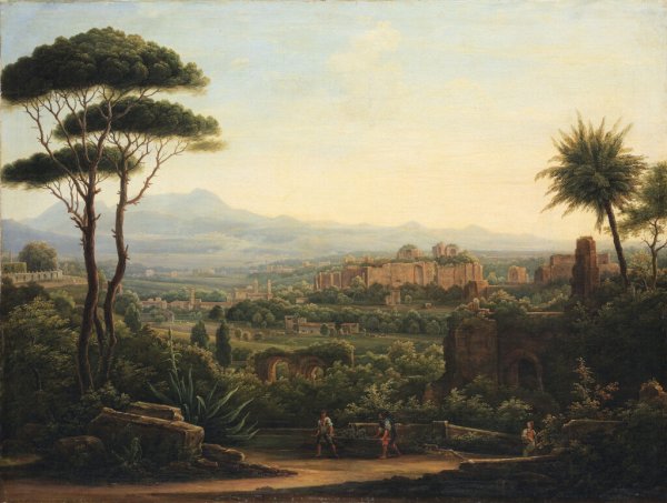 Ф.Матвеев. Итальянский пейзаж. 1819