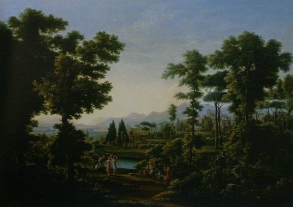 Ф М Матвеев швейцарский пейзаж