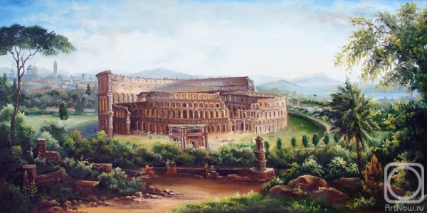 Ф Матвеев водопад в Тиволи