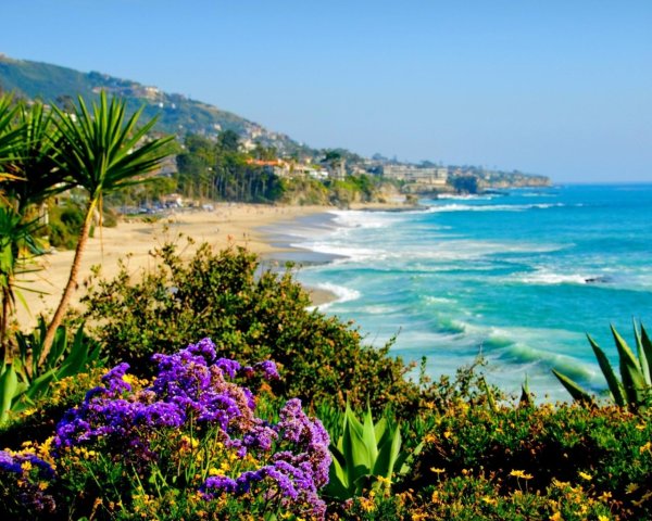 Пляж Лагуна Бич