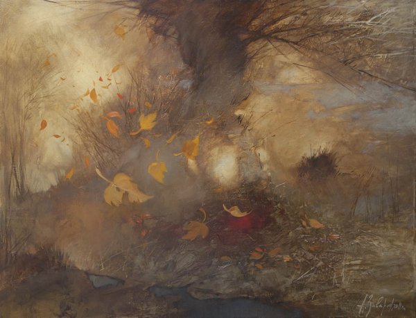 Глубокая осень пейзаж