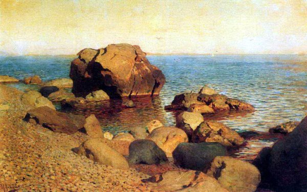 Исаак Ильич Левитан берег моря Крым