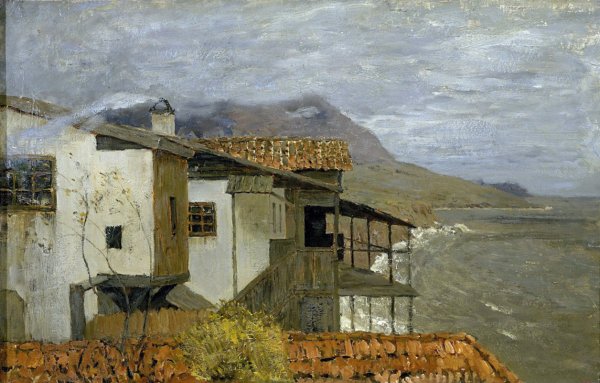 Сакля в Алупке Левитан