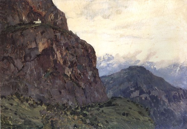 Левитан Альпы