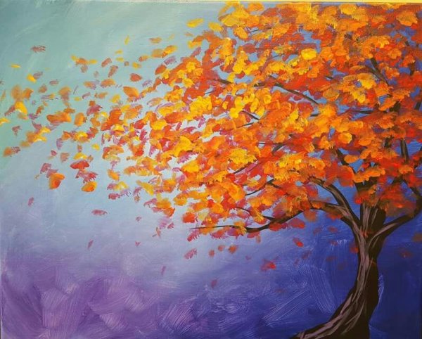 Осенняя непогода в живописи