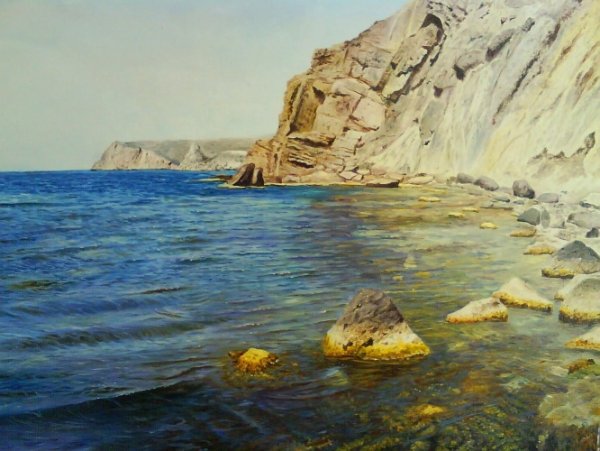 Художник Луценко Сергей Сергеевич море