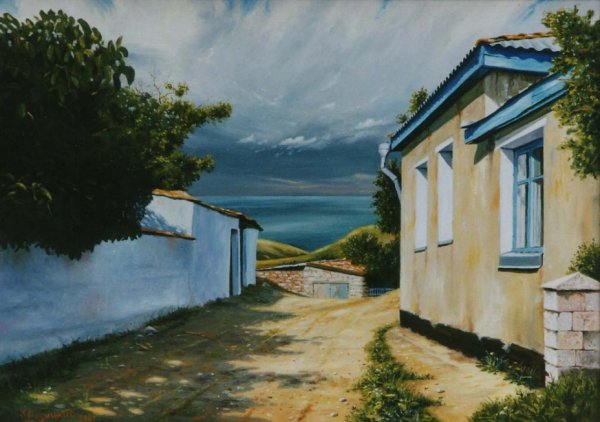 Улица в Ялте Левитан