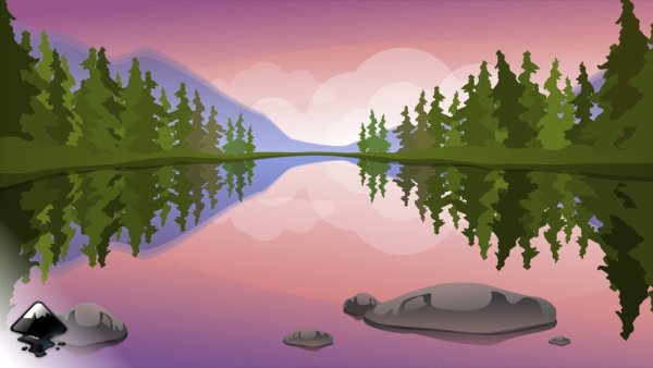 Пейзаж в инскейпе