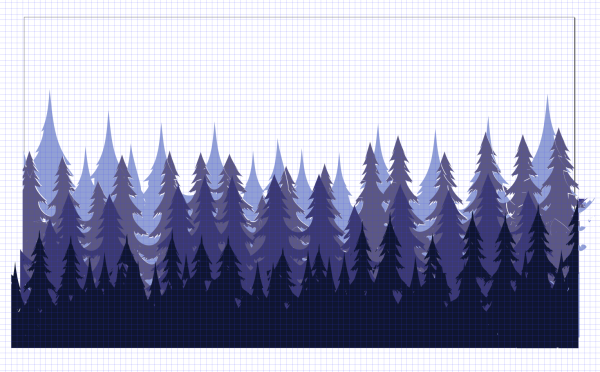 Сложные пейзажи в инскейп