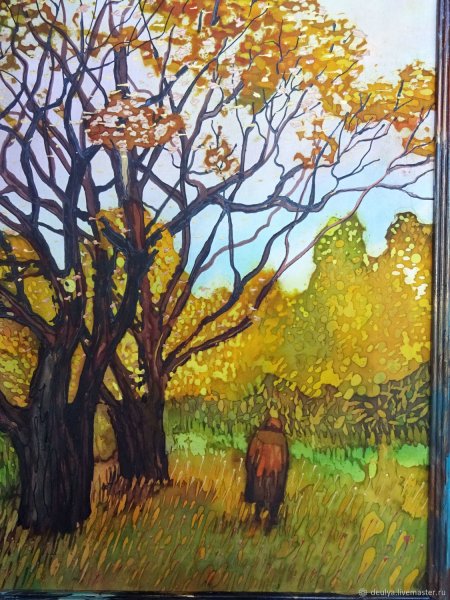 Декоративный пейзаж осень