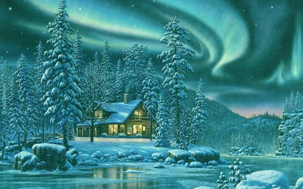 Северное сияние Kim Norlien