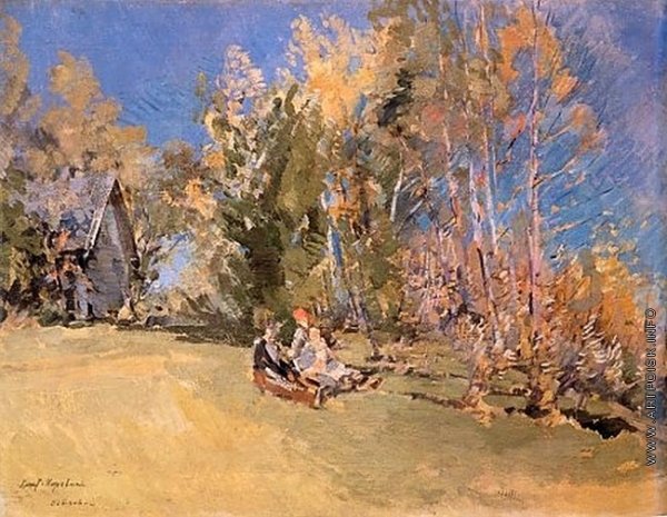 Константин Коровин ранняя Весна 1870