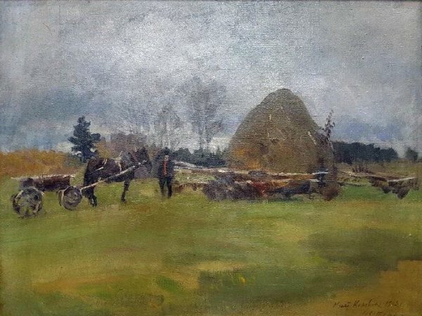 Константин Горбатов осенние пейзажи