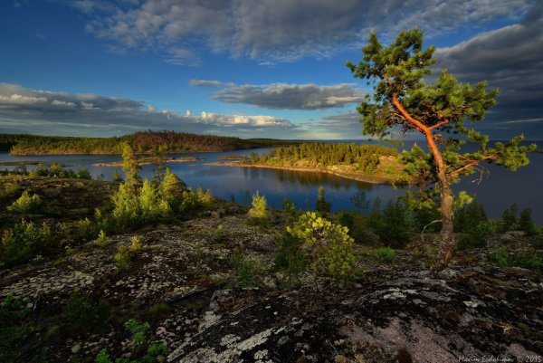 Карелия шхеры Ладожского озера