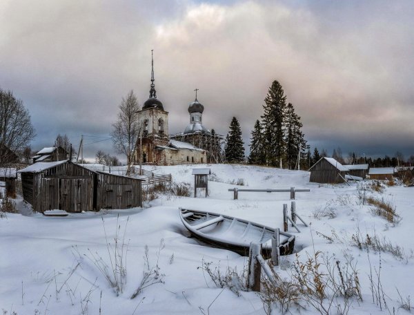 Кенозерский национальный парк зима