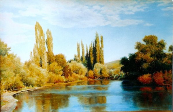 Тополя картина ф.а Васильев