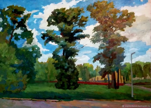 Тополя пейзажи