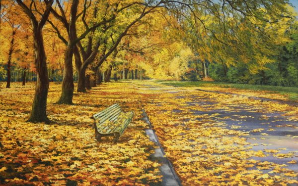 Художник Александр Былич "осень."