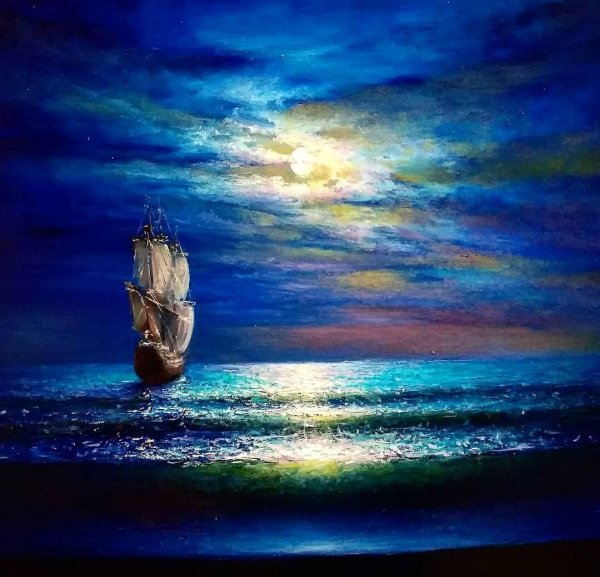 Ночное озеро